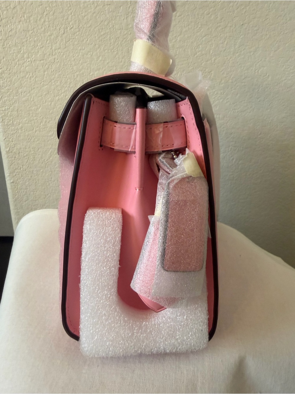 DON’’T MISS OUT! AUTHENTIC Coach Bubble Gum Pink Top Handle Tabby Satchel. - Picture 2 of 2